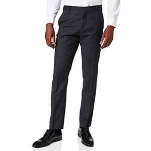 SELECTED HOMME Heren Slhslim-mylophil Dk Grey TRS B Noos pak broek, grijs (dark grey melange), 42