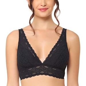 Wacoal Halo Lace Softcup beha voor dames, Zwart, 34