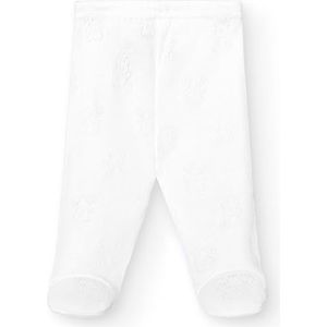 BABIDU Baby Baby-leggings-2114 Peuter Footie, Wit, 6 Maanden, Wit, 6 maanden