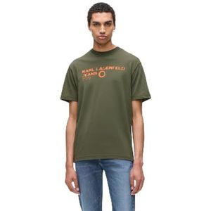 KARL LAGERFELD - Regular Eclipse - T-shirt - Forest Night