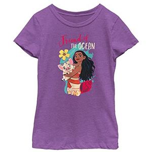 Disney Friend Of Ocean T-shirt voor meisjes, Purple Berry, XL