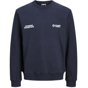 JACK & JONES Jcoscope Graphic Sweat Crew Neck, buitenruimte, XL