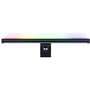 Razer Aether Monitor Light Bar Computermonitorlamp met RGB Gaming Verlichting (Touch-bediening, USB-lamp met instelbare kleurtemperatuur en helderheid) zwart