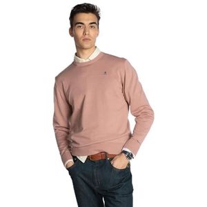 HARPER & NEYER Pullover met ronde hals voor heren, roze, Roze (Rose Blush), S