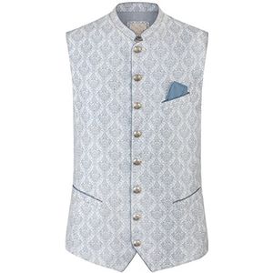 Stockerpoint heren Amadeo vest, lichtblauw, 52