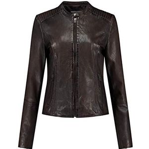 Goosecraft Dames GC Blair Biker Leather Jacket