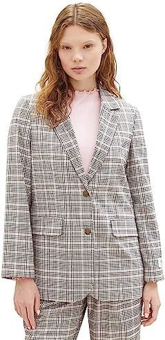 TOM TAILOR - 1038026 - Blazer - Rose Grey Check