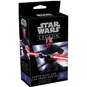 Atomic Mass Games, Star Wars Legion: Separatist Alliance Expansions: Darth Maul and Sith Probe Droids Operative, Unit Expansion, Miniatures Game, Ages 14+, 2 Players, 90 Minutes Playing Time