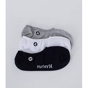Hurley H2o Dri No Show Sock, 3 Stuk, Heren