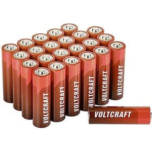 VOLTCRAFT Industrial LR6 AA batterij (penlite) Alkaline 3000 mAh 1.5 V 24 stuk(s)