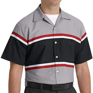 Red Kap. Grey/Black/Red. M. SP24GM. 00883248283332