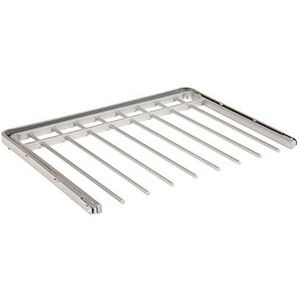 Phönix 124218SI broekhanger metaal 60 x 43 x 2 cm, zilver