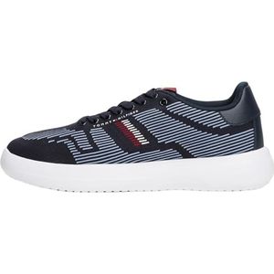 TOMMY HILFIGER - Sneakers Laag - Navy / Rood / Wit