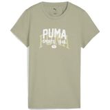 PUMA - Graphic Varsity - T-shirt - Dames