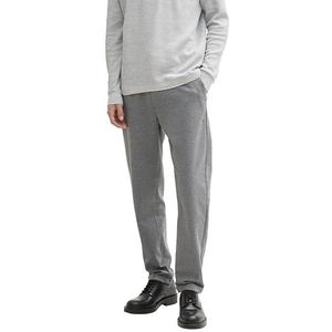 TOM TAILOR - Denim Regular - Chino Broek - Grijs Melange - Pique
