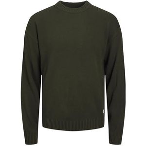 JACK & JONES Heren JJEJACK Knit Crew Neck SN Gebreide trui, Roze, L, roze., L