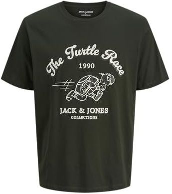 JACK & JONES - Masao - T-shirt - Groen - Katoen