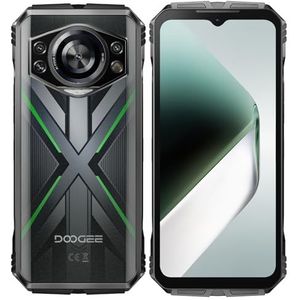 DOOGEE S Cyber Pro Téléphone Incassable, Batterie 10800mAh Téléphone Portable Incassable 32Go+512Go/2To TF, 6.6’’ FHD+ 120Hz, 50MP+32MP, 4G Dual SIM, NFC/Face ID/GPS/IP68/IP69K