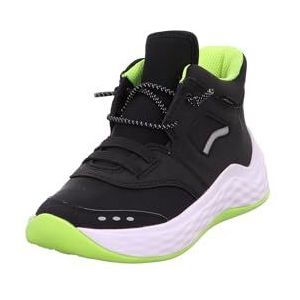Superfit Bounce licht gevoerde Gore-tex sneakers voor jongens, Zwart geel 0000, 35 EU Breed
