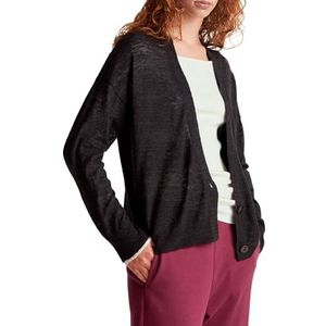 United Colors of Benetton Gebreid vest M/L, Grijs, XS