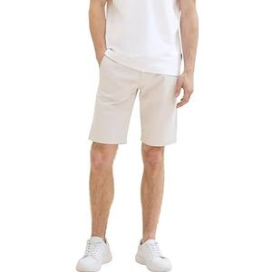 TOM TAILOR Heren bermuda shorts, 10336 - Light Cashew Beige, 28