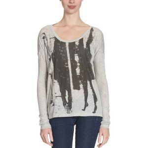 Calvin Klein Jeans Damesshirt/T-shirt CWP88M JGK1C, grijs (M92), 42/44 NL