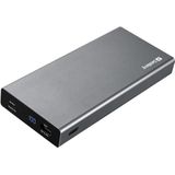 Sandberg Powerbank USB-C 100W 20.000 | snellaadtechnologie | draagbare oplader | dubbel opladen | USB C, USB A | mobiele powerbank voor mobiele laptops