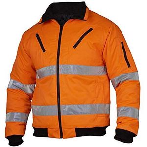 Top Swede 5016-20-06 Model 5016 Hi Vis Winterjas, Oranje, Maat L