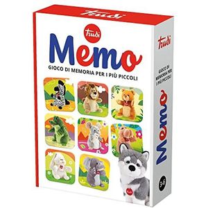 Trudi Memo-spel voor kleine kinderen, It54686, educatief spel voor kinderen van 3-6 jaar, gemaakt in Italië