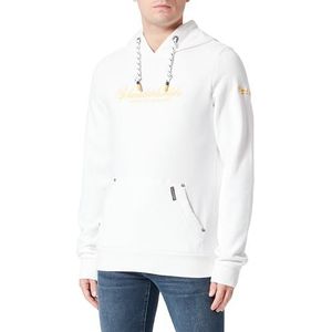 boundry Heren hoodie 36613759-BO02, wolwit, S, wolwit, S