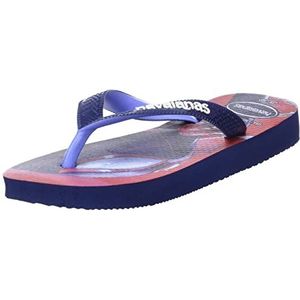 Havaianas Top Marvel Kids unisex-teenslippers | Kleur: Marineblauw/Provence Blauw | Maat: 12 Kind UK