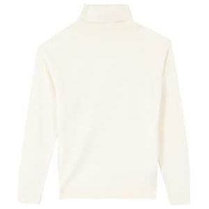 DeFacto Pullover met lange mouwen voor meisjes - trui met lange mouwen voor meisjes tops (beige, 7/8 Y), beige, 7-8 Jaren