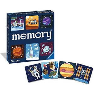 Ravensburger - Educatief spel – Grand memory® – Thema: de ruimte – paar- en geheugenspel – 48 kaarten – volwassenen en kinderen vanaf 3 jaar – 20424