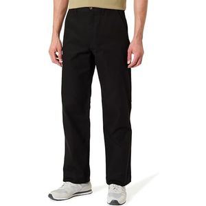 Hugo - Casual Chic - Katoenen Pantalon - Zwart