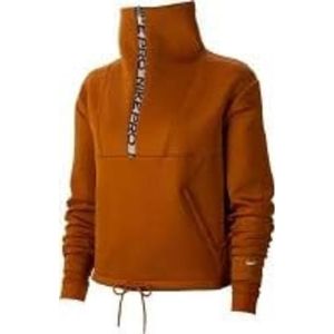 Nike Crop Mock Neck Sweatshirt voor dames