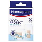 Hansaplast Aqua Protect pleister (20 strips), waterdichte wondpleister met extra sterke kleefkracht, ideaal voor douchen, zwemmen en baden