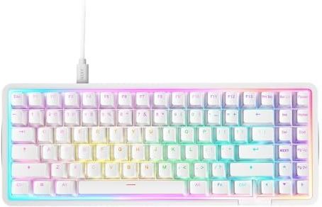 NZXT - Gaming Function Elite MiniTKL - Magnetisch RGB - UK QWERTY - Wit