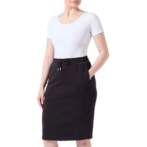 GANT REL MIDI Shield Rok, zwart, M