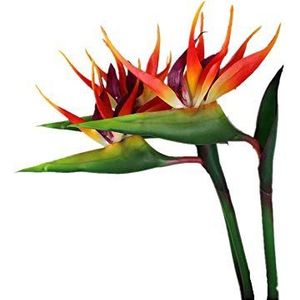 Bird of Paradise - Kunstbloem - 81,3 cm - UV-bestendig - 2 stuks