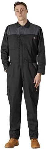 VF Dickies UK Heren Everyday Coverall tuinbroek, Black Gray, XXL