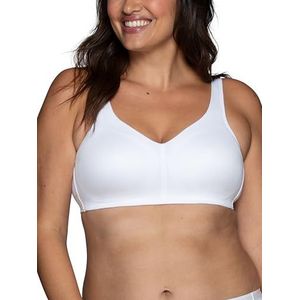 Vanity Fair Dames Beyond Comfort Naadloze Back Draadloze BH, Simple Sizing-Wit, M