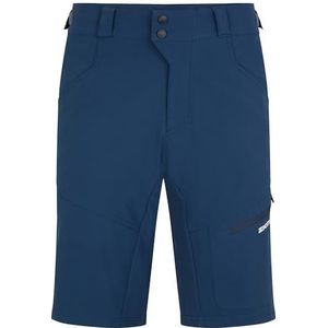Ziener Heren NELAT X-Function Fietsshorts met binnenbroek - Mountainbike/Outdoor/Vrije tijd - ademend, sneldrogend, gewatteerd, Hale Navy, 54