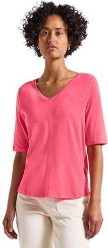 Street One - 3226714 - T-shirt - Amandel Koraal - Dames