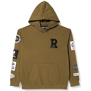 Replay Herenhoodie met capuchon, Light Military 833, M