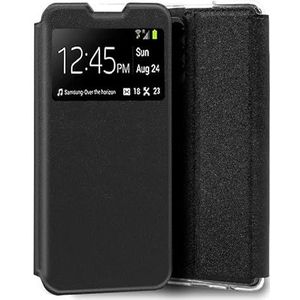 Cool Flip Cover voor ZTE Blade V40 Vita/Blade A72, glad, zwart