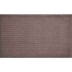 Grund Badmat, Ultrazacht en absorberend, Antislip, 5 jaar garantie, RIFFLE, Badmat 70x120 cm, cacao