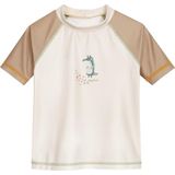 PLAYSHOES UV-bescherming  sand / lichtbruin / jade groen / oranje