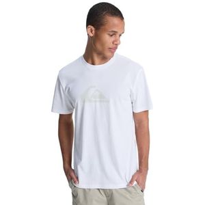 Quiksilver - Evo Comp Logo - T-shirt - Wit - Korte Mouwen