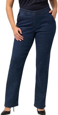 Ulla Popken - Marlene Mandy - Jeans - Donkere Jeans Blauw