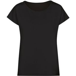 Trigema T-shirt voor dames, zwart (008), S